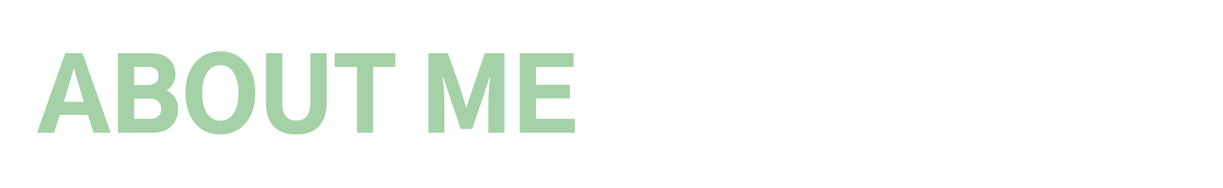 Image of About Me Title