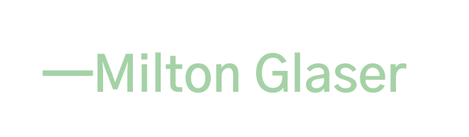 Image of Milton Glaser credit